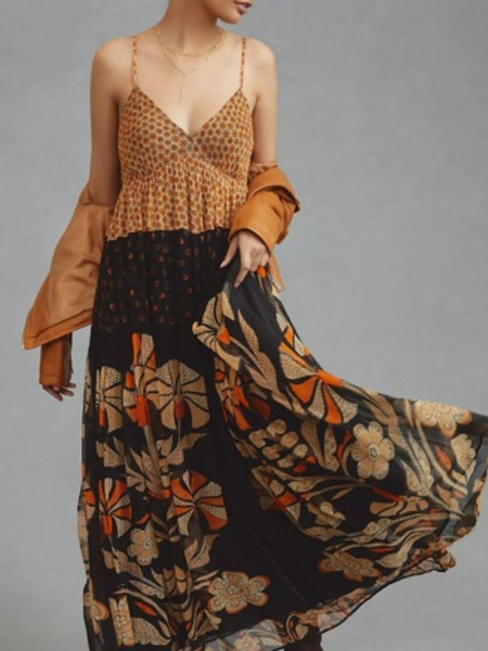 Anthropologie Forever That Girl V Neck Maxi Dress Size Medium